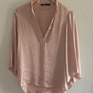 Zara Satin Blouse